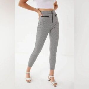 Urban Outfitters Susie High-Waisted Gingham Crop Pants